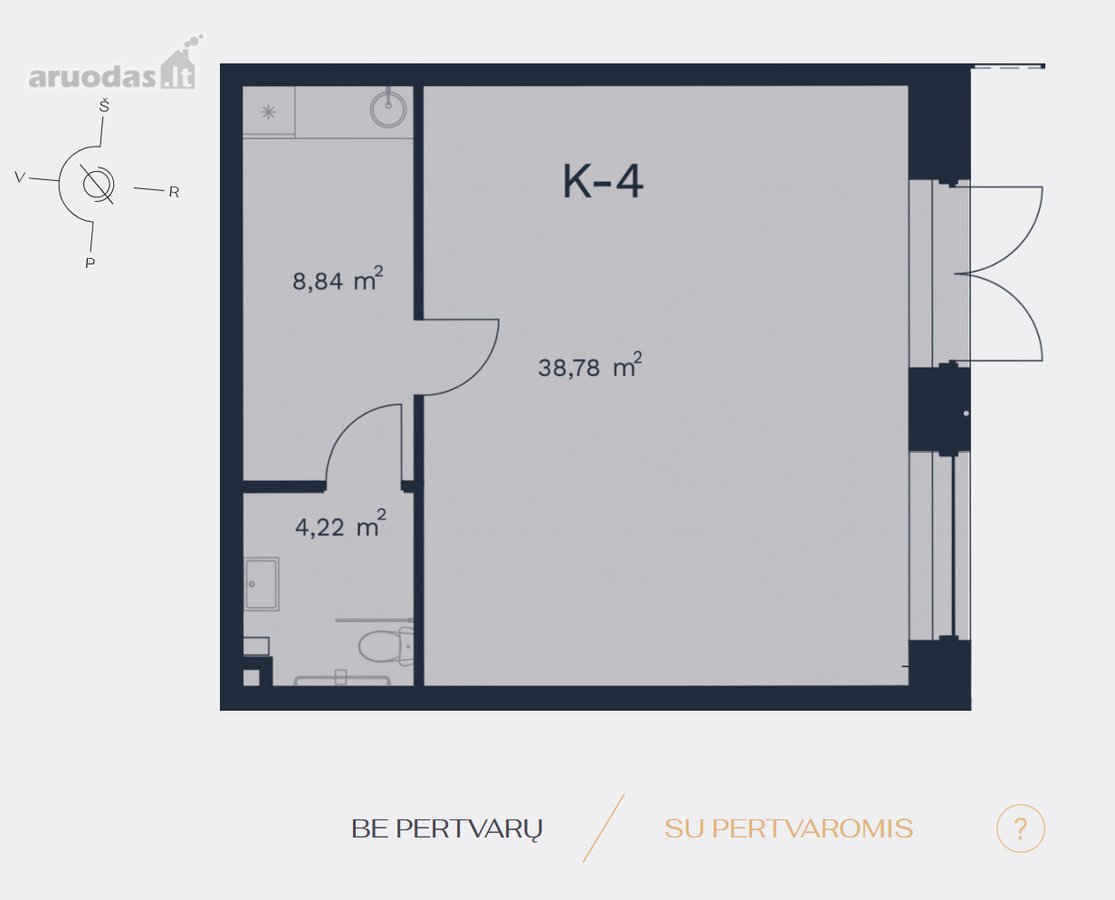 Parduodamos komercinės patalpos prestižiniame - nuotraukos Nr. 2