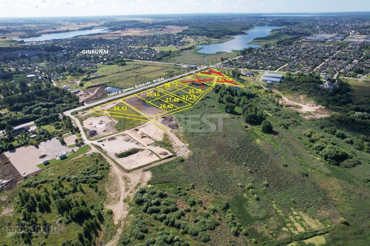 Parduodamas 59,77 arų ploto komercinės - nuotraukos Nr. 2