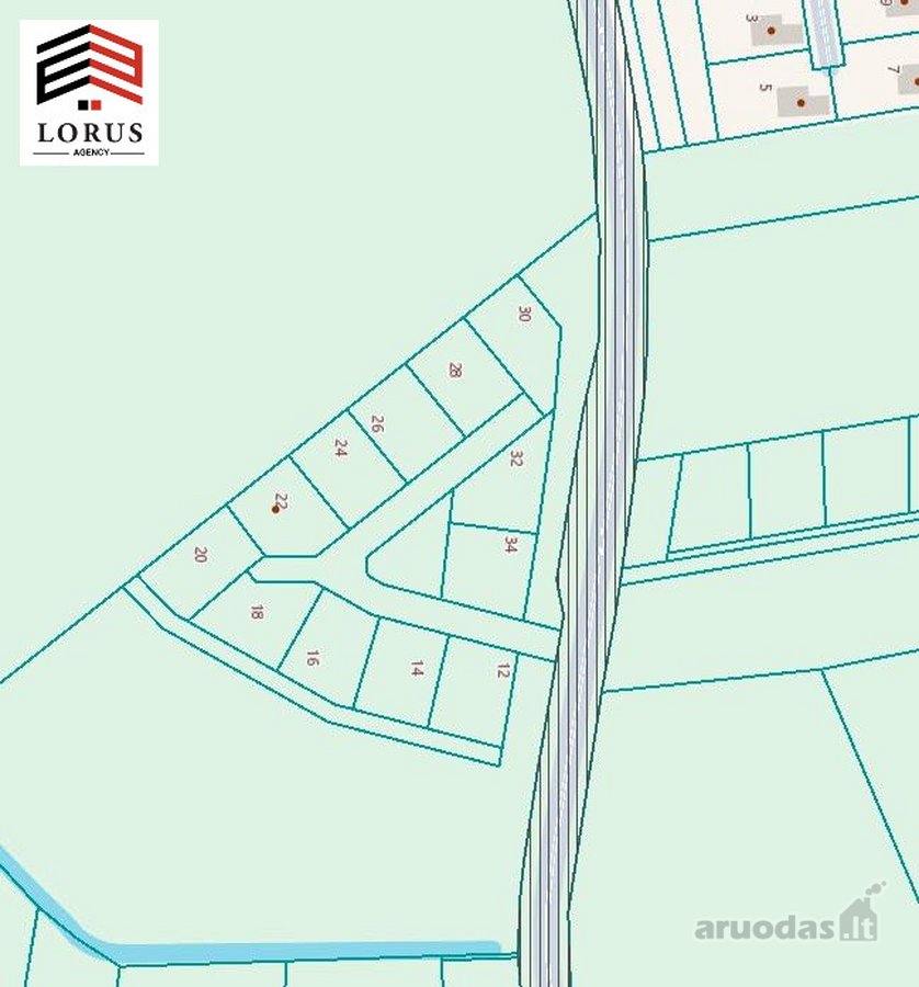 Parduodamas 10 a namų valdos sklypas Vilniaus - nuotraukos Nr. 11