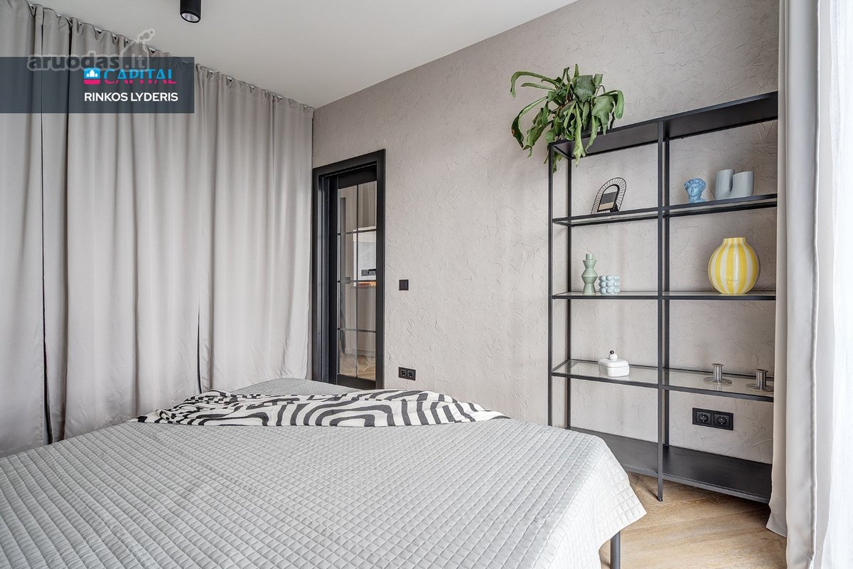 Išnuomojamas šviesus 2 kambarių butas su - nuotraukos Nr. 13