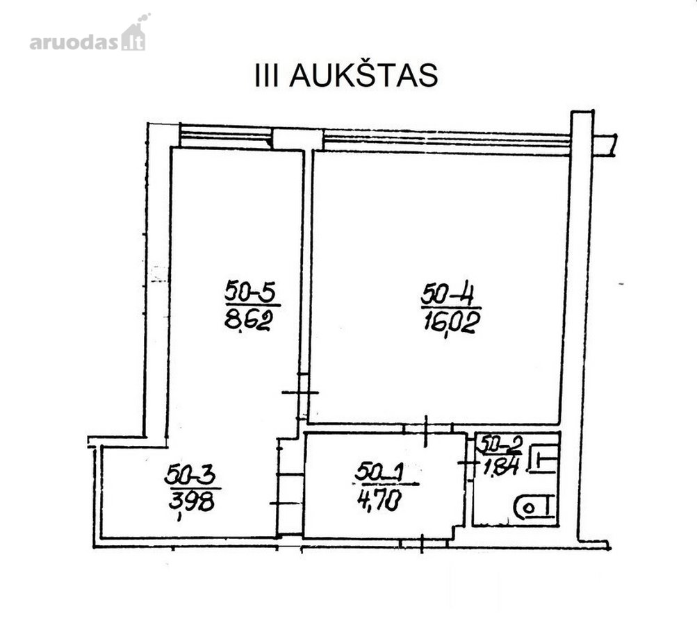 Parduodamas 2 K. Butas Staniūnų G., Panevėžyje - nuotraukos Nr. 11