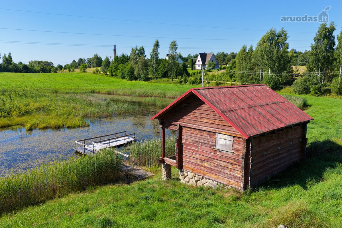 Erdvus Sklypas Su Dideliu Tvenkiniu, Pirtimi - nuotraukos Nr. 9