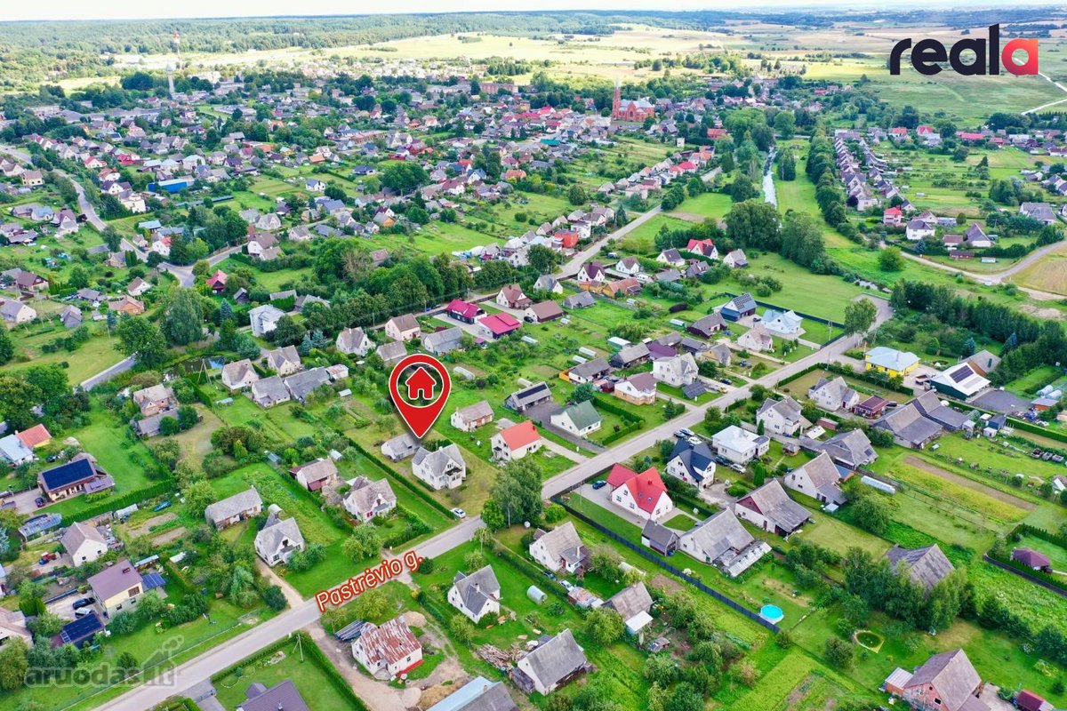 Erdvus mūrinis namas su 15 arų sklypu - nuotraukos Nr. 2