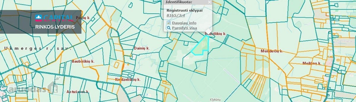 Parduodamas Žemės Ūkio Paskirties Sklypas - nuotraukos Nr. 5