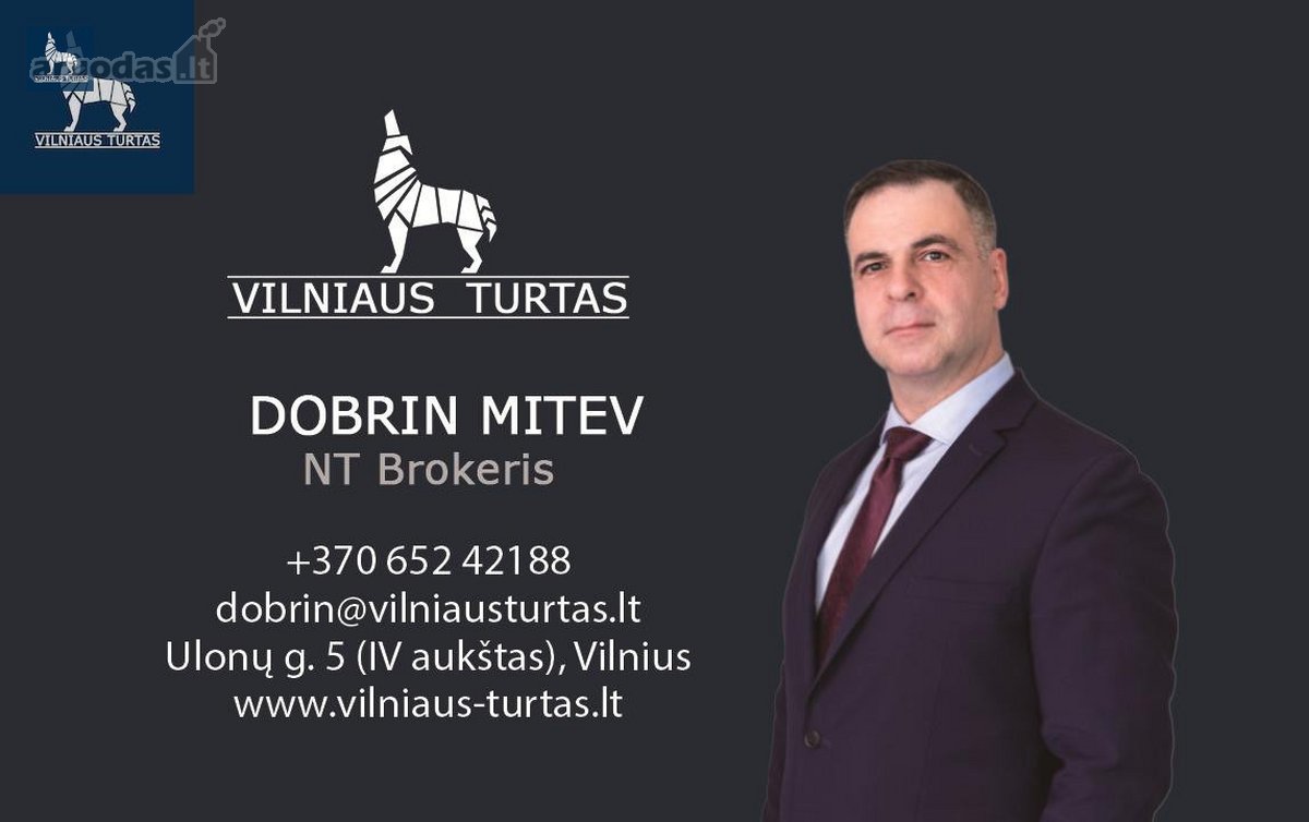Erdvus 58,76 Kv. M 2 Kambarių Butas Su Dviem - nuotraukos Nr. 32