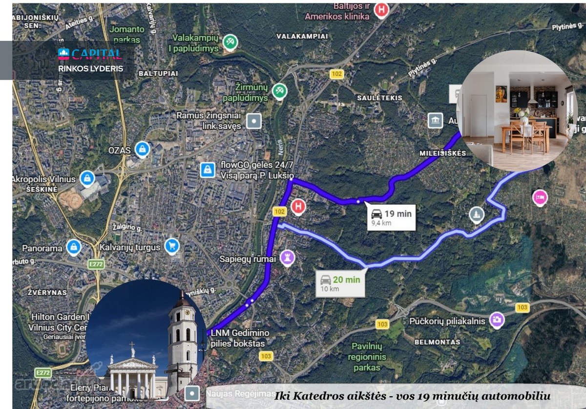 Parduodamas erdvus ir šviesus 4 kambarių - nuotraukos Nr. 46