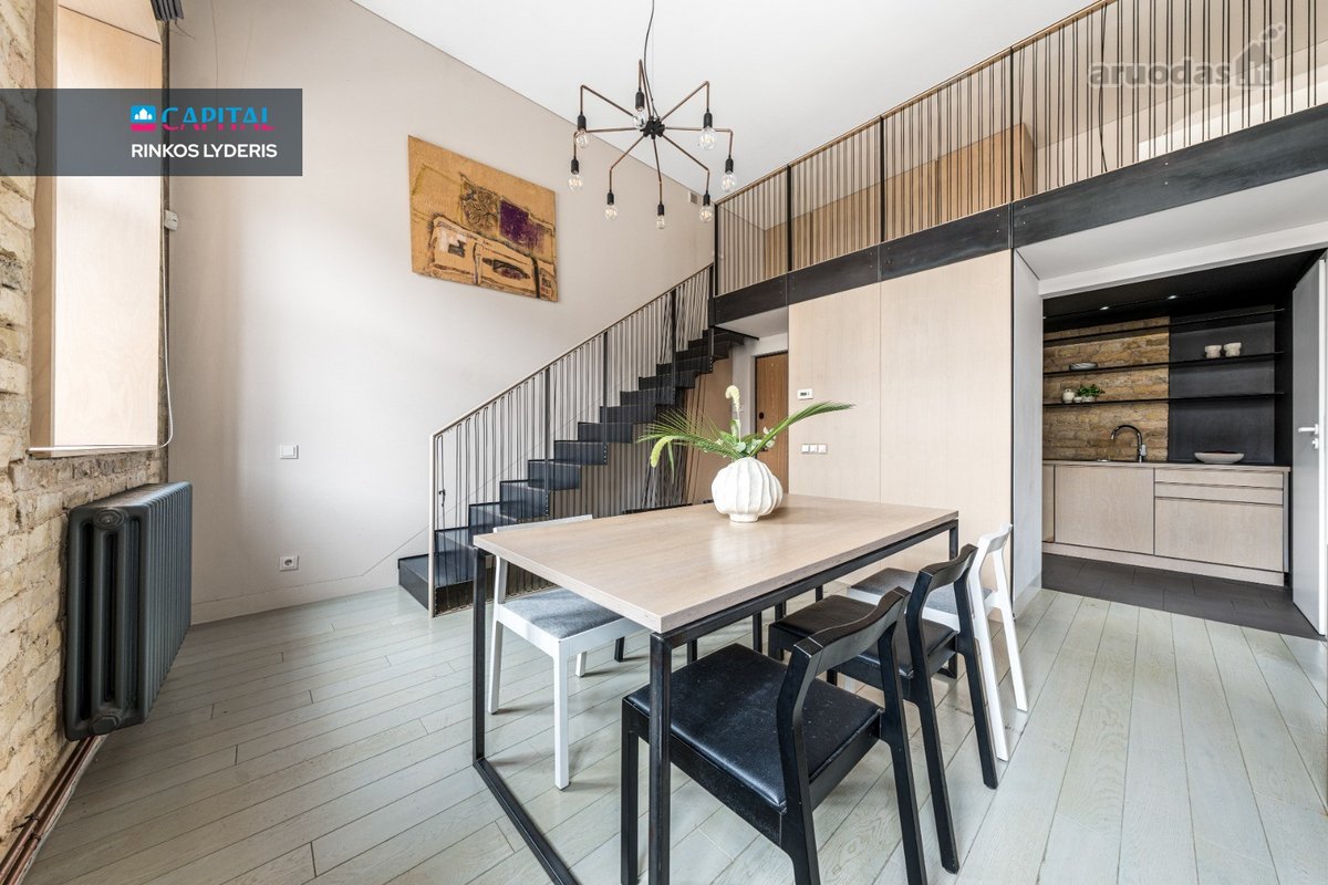 Nuomojamas stilingas ir erdvus Butas – Loftas - nuotraukos Nr. 8