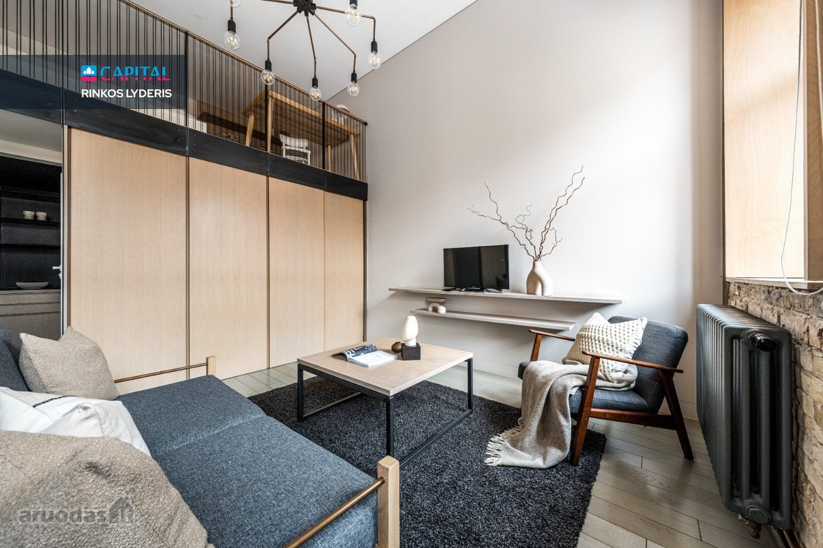 Nuomojamas stilingas ir erdvus Butas – Loftas - nuotraukos Nr. 15