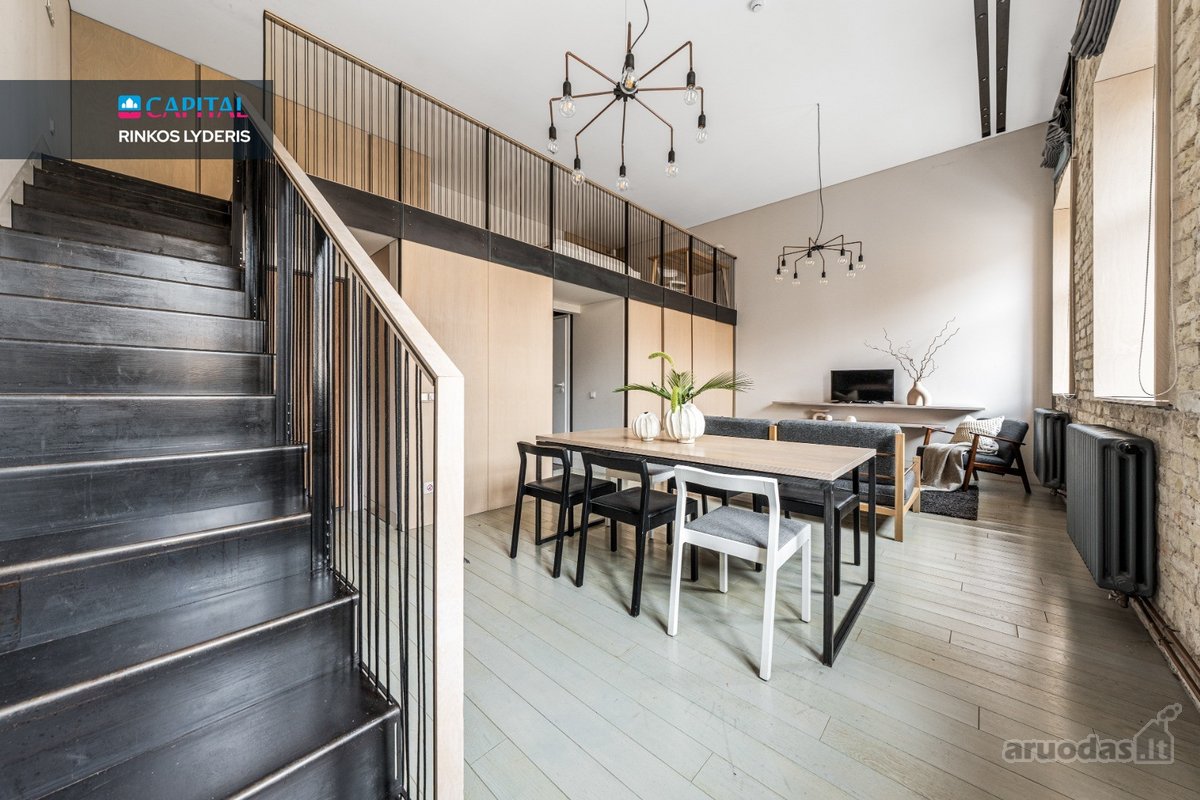 Nuomojamas stilingas ir erdvus Butas – Loftas - nuotraukos Nr. 18