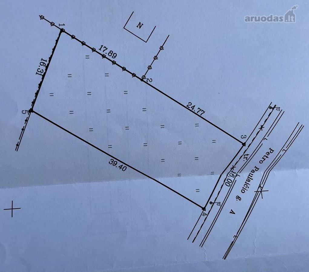 Parduodamas 6,56 arų namų valdos sklypas - - nuotraukos Nr. 3