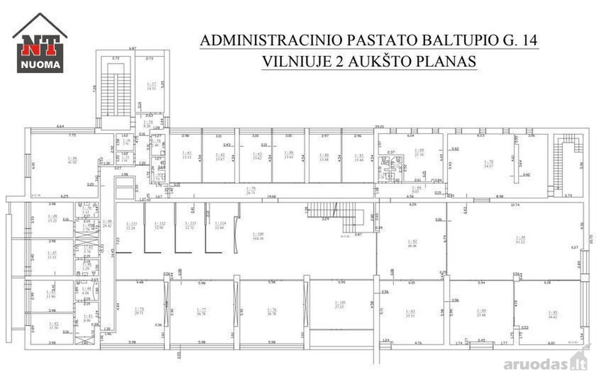 Nuomojamos patalpos (visas pastatas) Baltupio - nuotraukos Nr. 31
