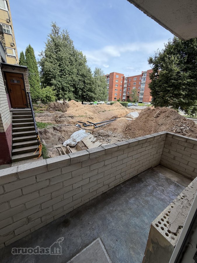 Keturių kambarių butas pirmame aukšte, Utenos - nuotraukos Nr. 17