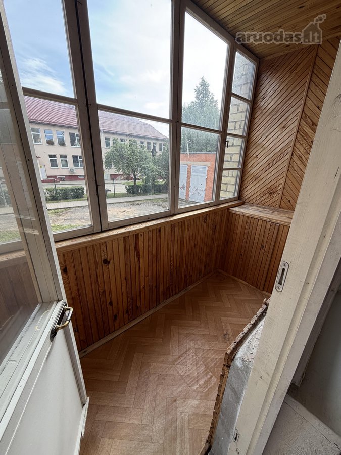 Keturių kambarių butas pirmame aukšte, Utenos - nuotraukos Nr. 22