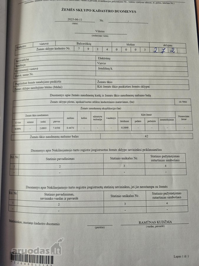 Parduodamas gamtos apsuptyje taisyklingos - nuotraukos Nr. 9