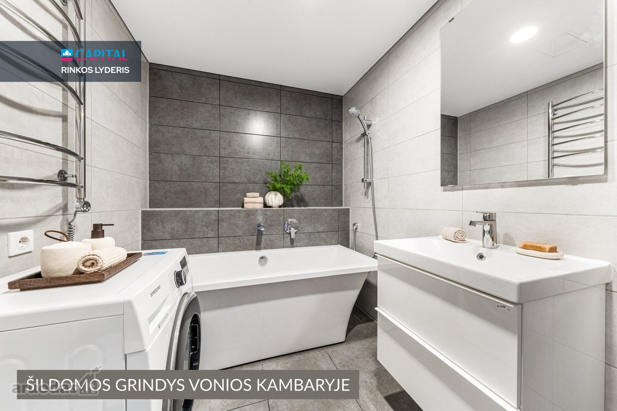 Šviesus ir patogiai suplanuotas 3 kambarių - nuotraukos Nr. 11