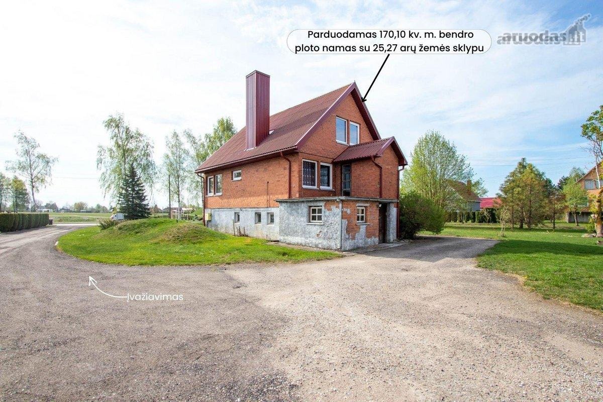 Parduodamas dviejų aukštų namas su erdviu 25 - nuotraukos Nr. 4
