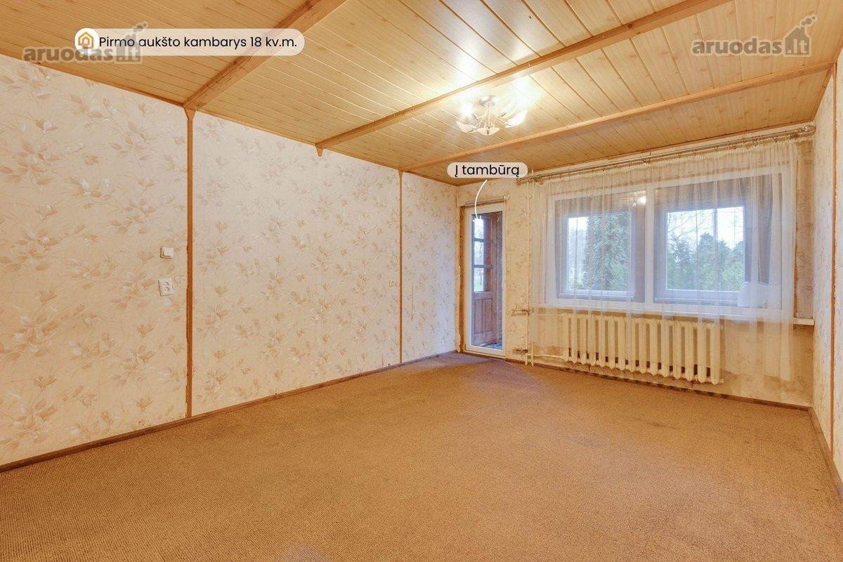 Parduodamas dviejų aukštų namas su erdviu 25 - nuotraukos Nr. 8