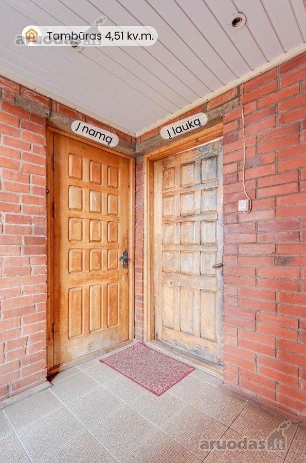 Parduodamas dviejų aukštų namas su erdviu 25 - nuotraukos Nr. 24