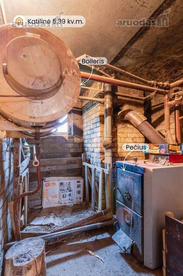 Parduodamas dviejų aukštų namas su erdviu 25 - nuotraukos Nr. 25