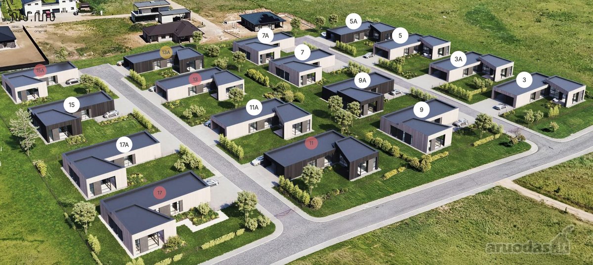 Modernių individualių namų kvartalas – - nuotraukos Nr. 15