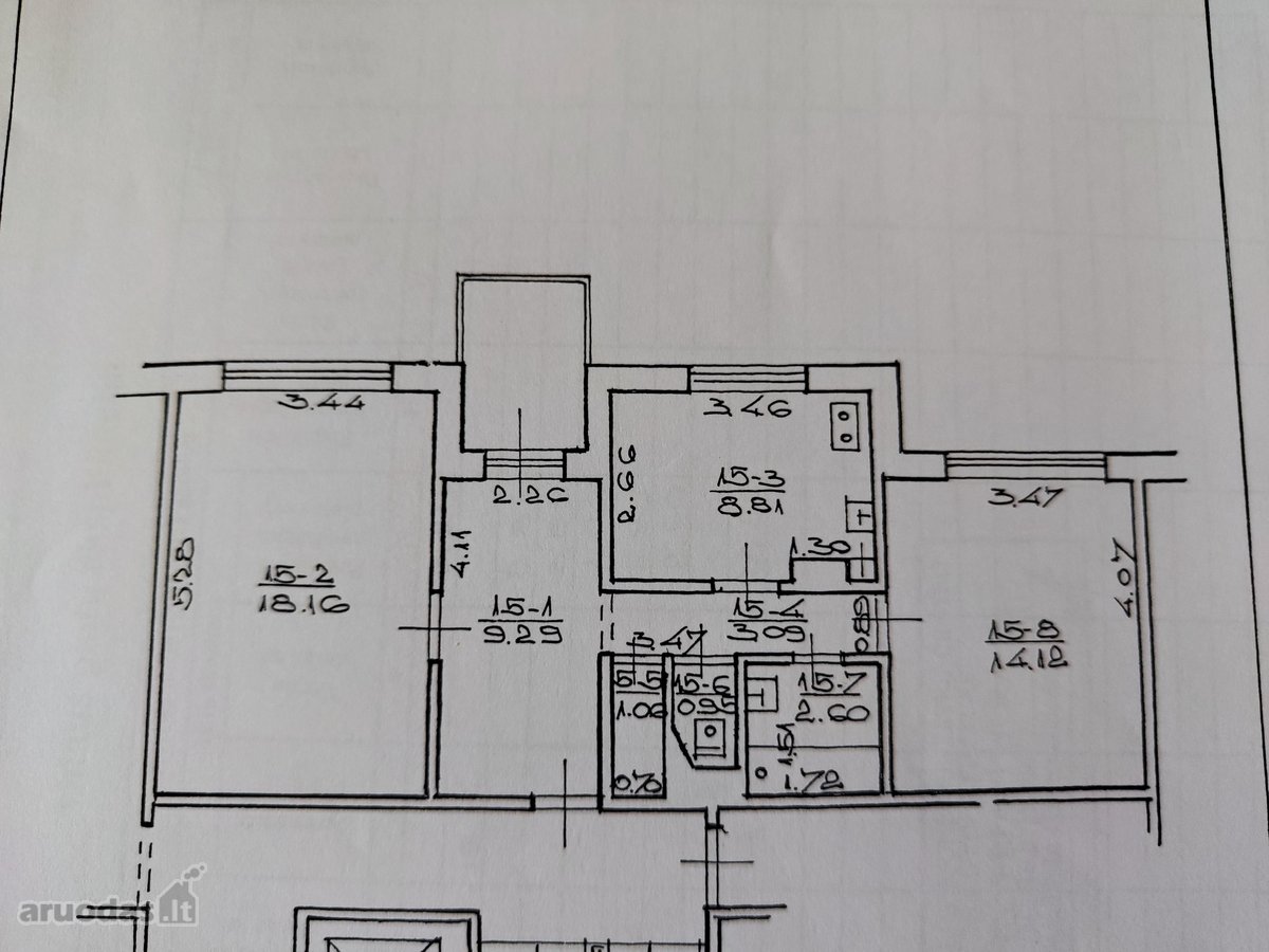 **Išnuomojamas 2 Kambarių Butas Varpų G. 12, - nuotraukos Nr. 14