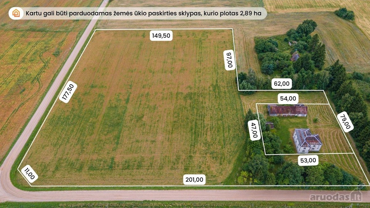 Parduodamas erdvus 333,05 kv.m. mūrinis - nuotraukos Nr. 3
