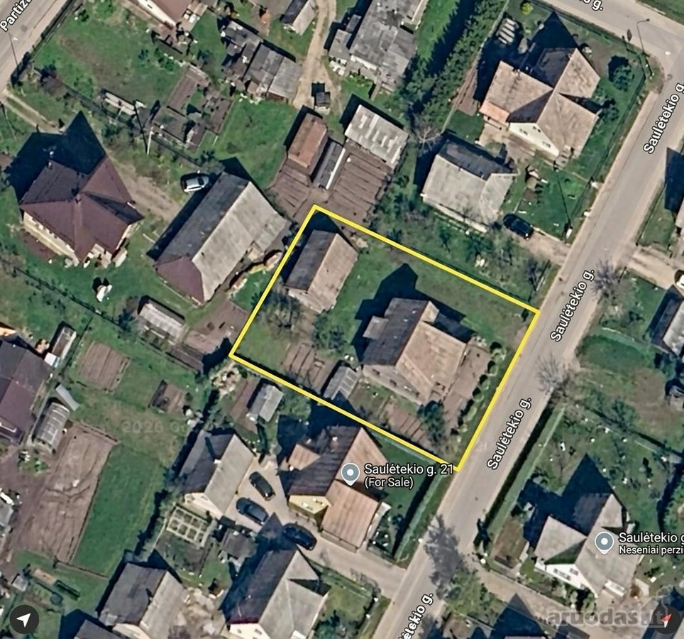 Parduodamas 8,68 A Sklypas Su Nebaigtu - nuotraukos Nr. 2
