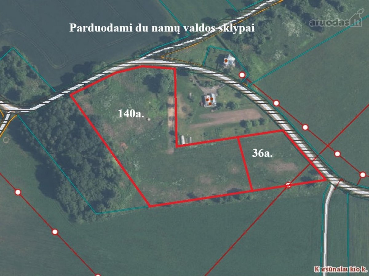 Parduodamas 36 a namų valdos sklypas - nuotraukos Nr. 9