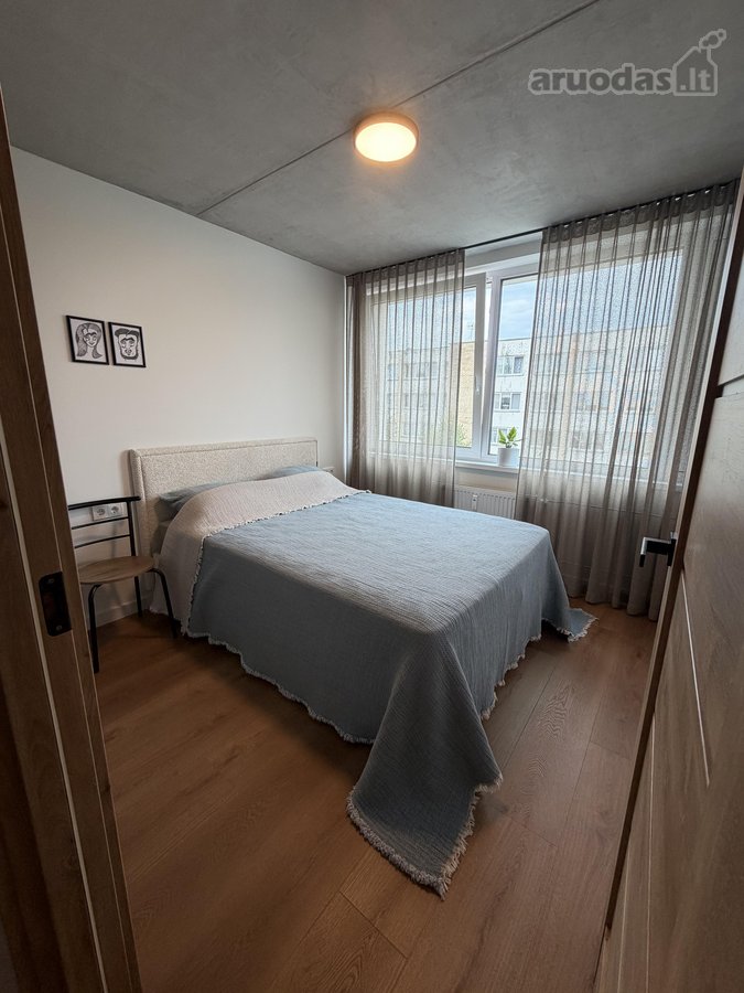 Išnuomojamas naujas, stilingas 2 kambarių - nuotraukos Nr. 8