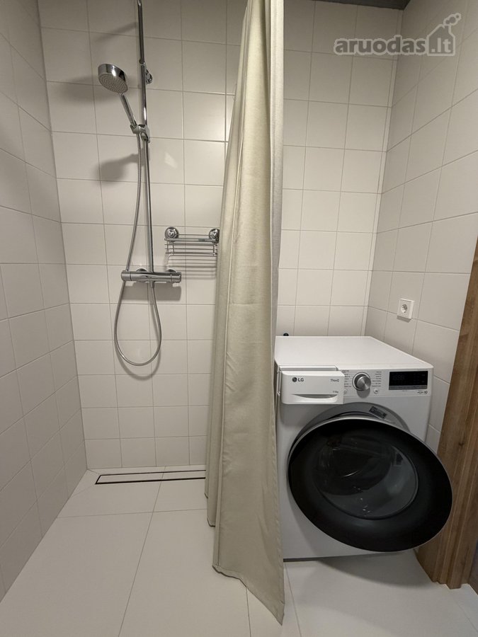 Išnuomojamas naujas, stilingas 2 kambarių - nuotraukos Nr. 12