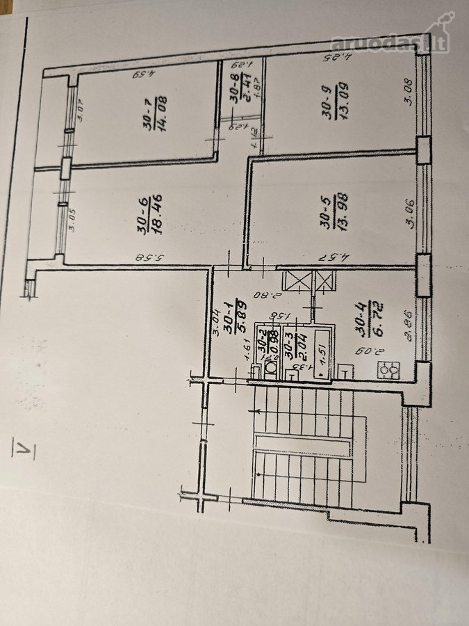 Parduodamas 78 kv metrų 4 kambarių butas - nuotraukos Nr. 22