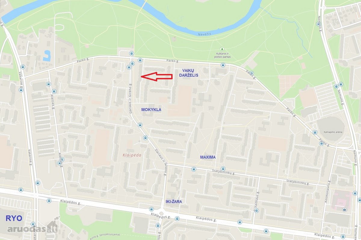 Erdvus 4 kamb. butas Dariaus ir Girėno g. - nuotraukos Nr. 34