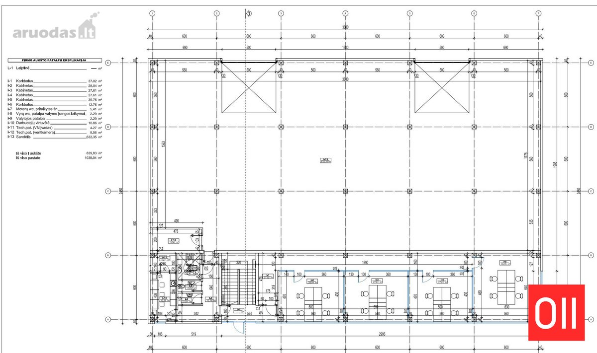 50 A  ~2 069 M² Projektas  Statybos - nuotraukos Nr. 12
