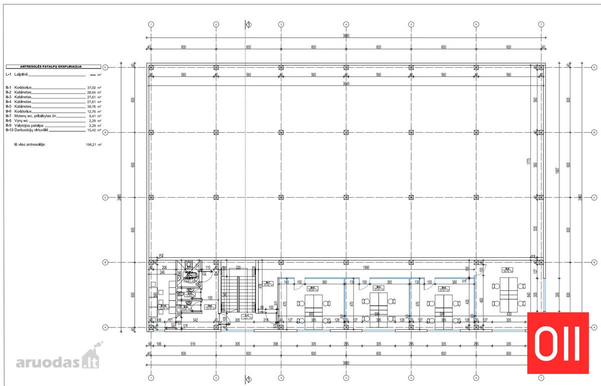 50 A  ~2 069 M² Projektas  Statybos - nuotraukos Nr. 13