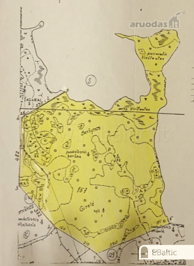 97.9 ha sklypas su pusiasaliu Stirnių ežere - nuotraukos Nr. 5