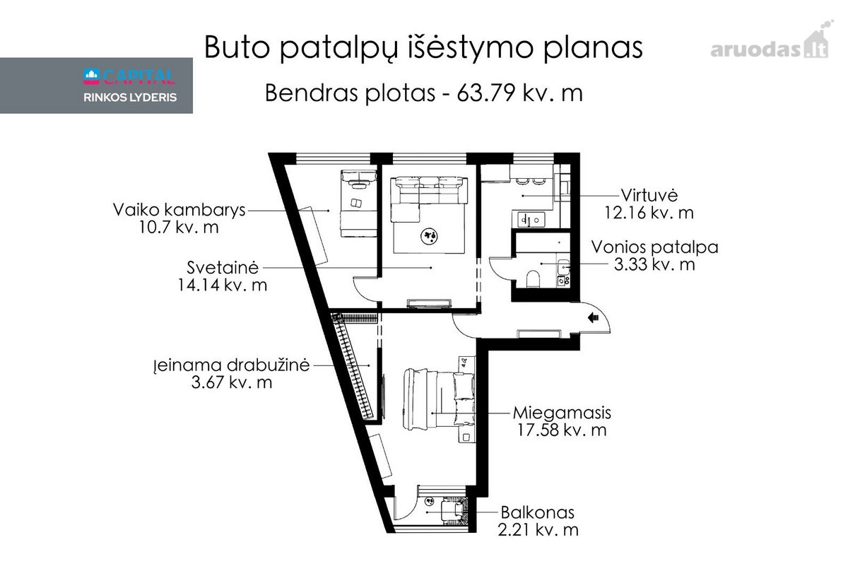 Parduodamas Funkcionalus Ir Kokybiškai - nuotraukos Nr. 28