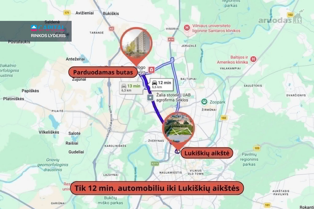 Parduodamas Erdvus 3-jų (izoliuotų) Kambarių - nuotraukos Nr. 23