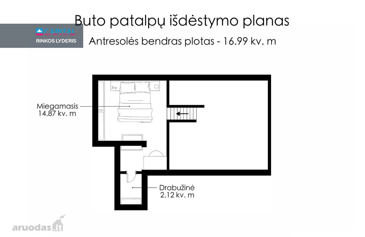 Parduodamas Erdvus 4-ų (izoliuotų) Kambarių - nuotraukos Nr. 31