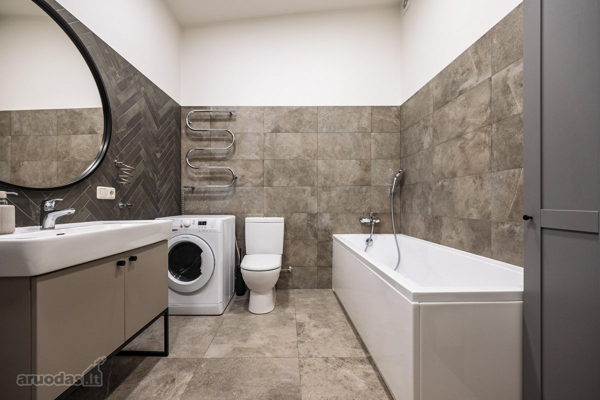 Šie 64 kv.m aukštų lubų apartamentai įsikūrę - nuotraukos Nr. 11