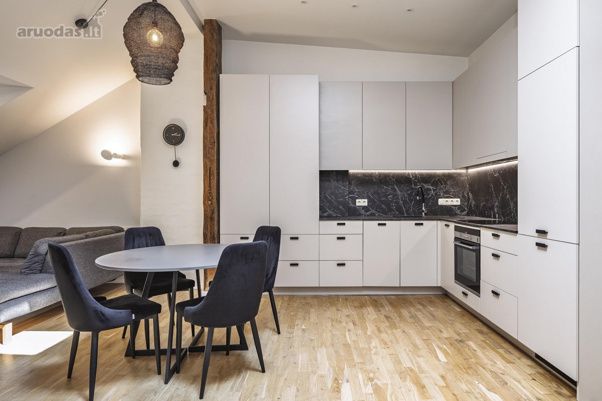 Šie 64 kv.m aukštų lubų apartamentai įsikūrę - nuotraukos Nr. 6