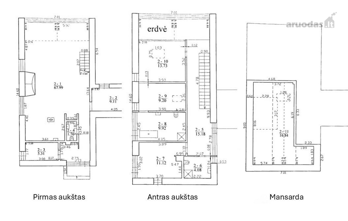 Parduodamas moderniai įrengtas 164,24 kv. m - nuotraukos Nr. 48