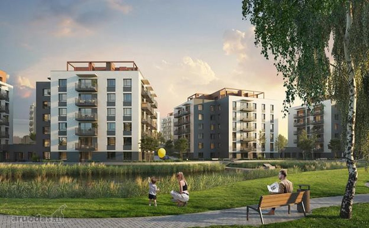 3 kambarių butas naujos statybos projekte - nuotraukos Nr. 38