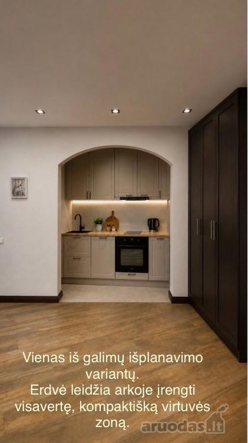Stilingas 42 m² studijos tipo butas Klaipėdos - nuotraukos Nr. 7