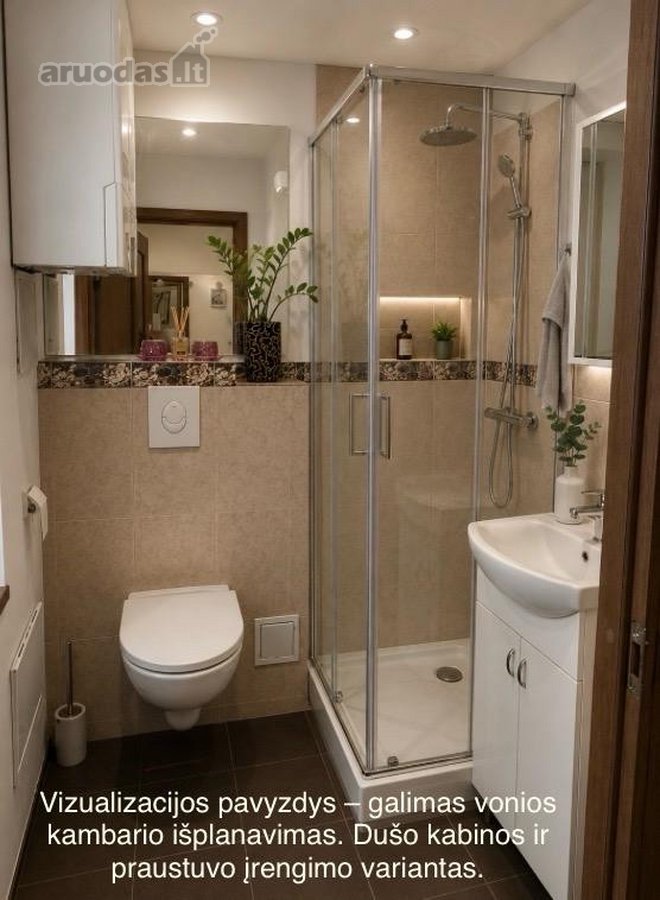 Stilingas 42 m² studijos tipo butas Klaipėdos - nuotraukos Nr. 10