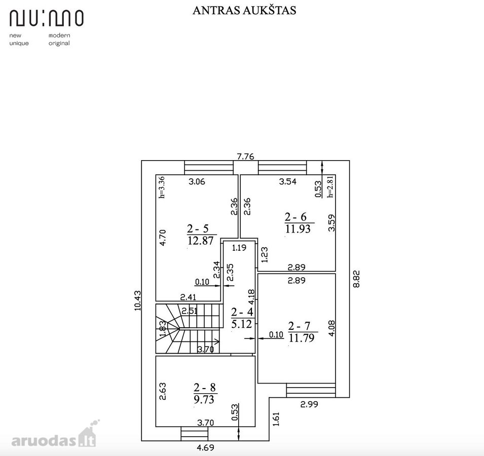 Parduodamas A++ energinės klasės sublokuotas - nuotraukos Nr. 9