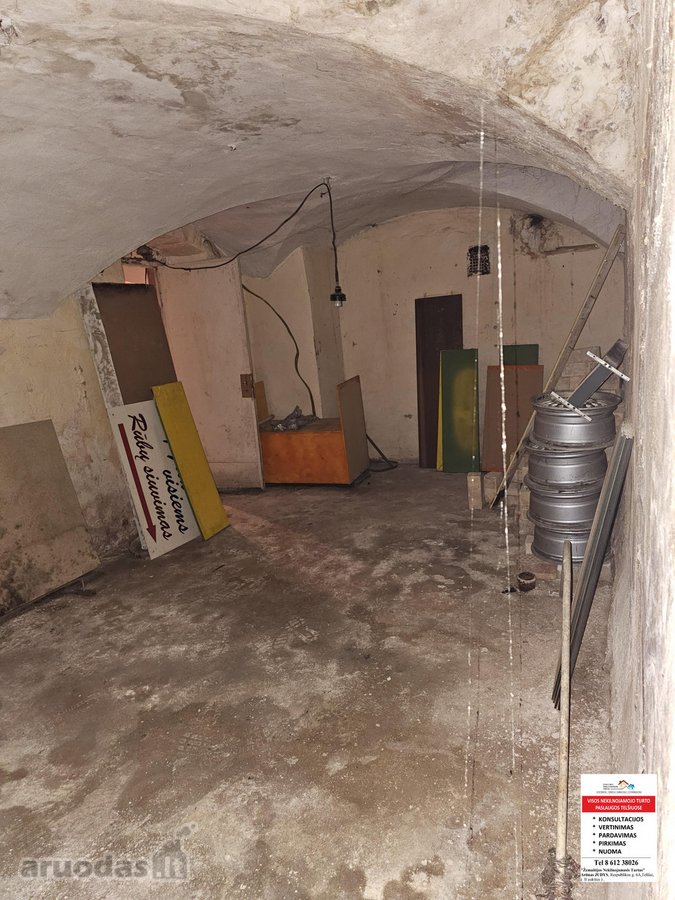 Parduodamos patalpos - butas miesto centre - nuotraukos Nr. 18