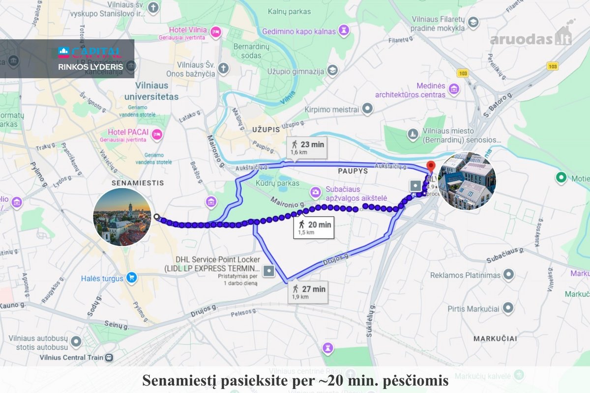 Parduodamas Išskirtinis Butas Per Du Aukštus - nuotraukos Nr. 32