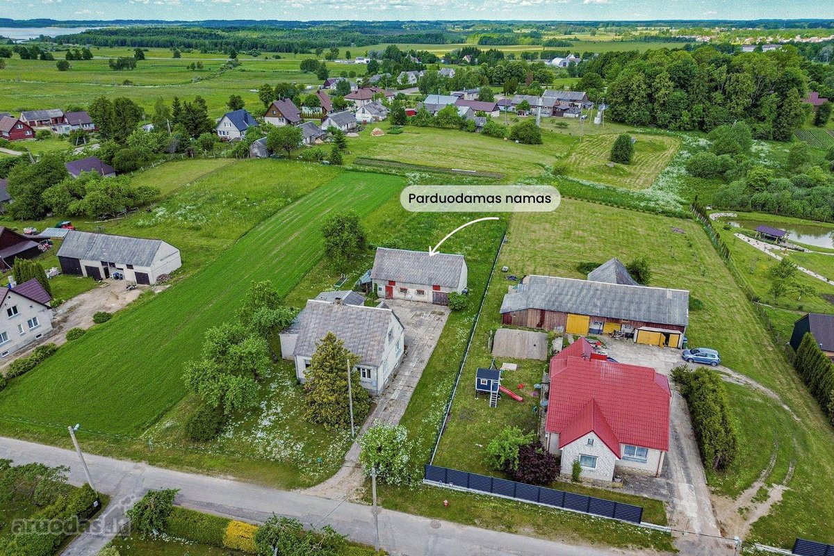 Parduodamas mūrinis namas su 29,40 arų sklypu - nuotraukos Nr. 28