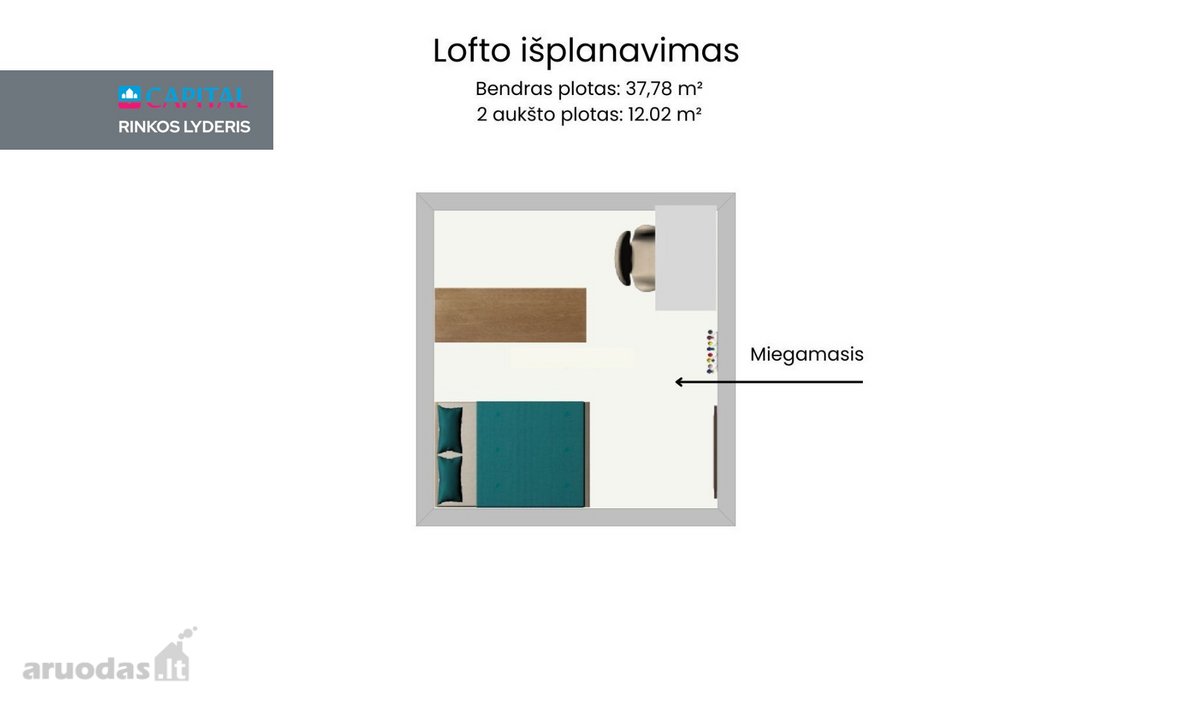 Parduodamas Išskirtinio Dizaino Loftas - nuotraukos Nr. 24