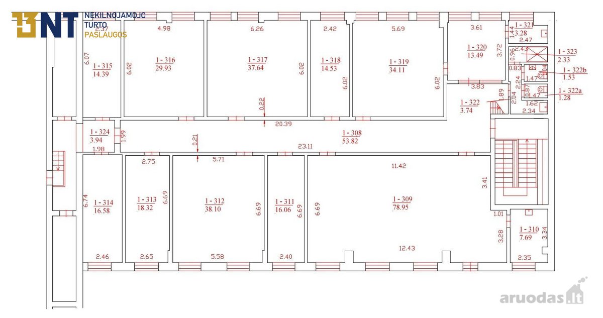 Biuro Patalpos Arti Raudondvario Pl. Ir Centro - nuotraukos Nr. 20